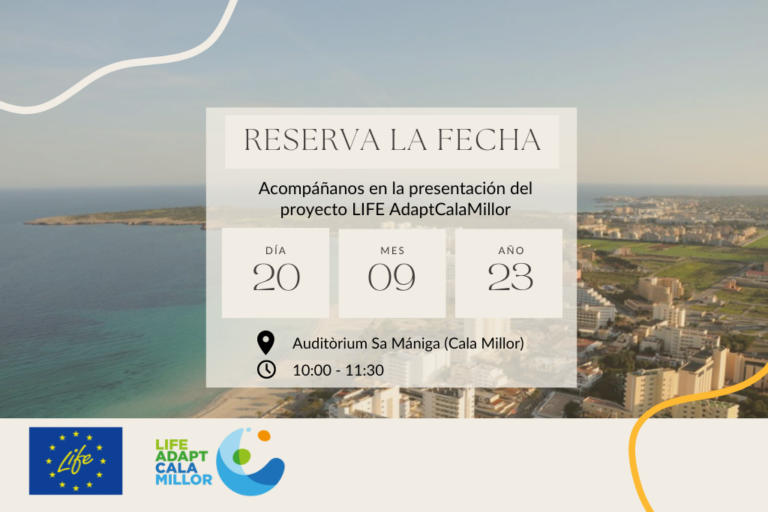 Presentación Life Adapt Cala Millor